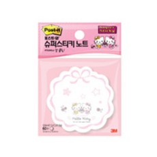 3M 헬로키티 슈퍼스티키 노트, 다이컷 트윈스, 3개