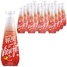 광동제약 뷰핏 자몽 탄산음료, 350ml, 20개