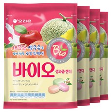 오리온 바이오 생과즙 캔디, 99g, 4개