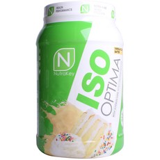 뉴트라키 ISO 옵티마 웨이 프로틴 아이솔레이트 바닐라 케이크 배터, 840g, 1개