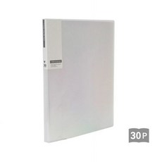希望 ICON 18mm 30張入 透明文件夾, 白色, 2個