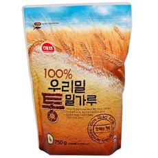해표 우리밀 통밀가루, 750g, 1개