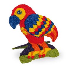 컬러룬 새 만들기 앵무새 볼클레이, 2개