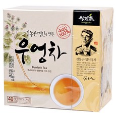 쌍계명차 김동곤 명인이 만든 우엉차, 1g, 40개입, 1개