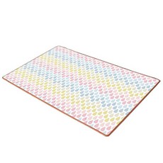 리빙코디 16T 세이프티 놀이방 매트 (140*230*1.6cm), 물방울