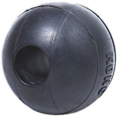 KONG 極端球狗玩具牛, 黑色的, 1 個