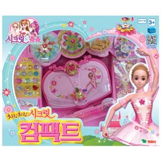 시크릿쥬쥬 시크릿 컴팩트, 혼합색상, 1개