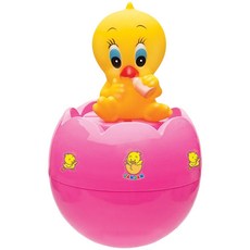 JAMJAM TOYS 小雞不倒翁, 黃色 粉色