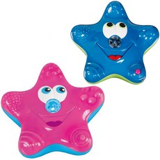 먼치킨 반짝반짝 분수놀이 목욕놀이, 랜덤(핑크/블루), 별, 1개
