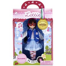 아클루 로띠 인형, 혼합색상, 빈티지 로커(Rockabilly), 1개