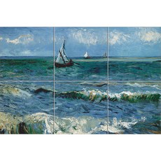 Scenery104빈센트반고흐Seascape near Les 각 6장