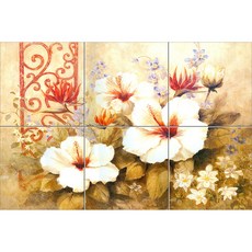 Abstract095 엔틱한 분위기의 우하한 무궁화 각 6장