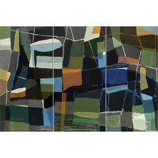 Abstract008 馬賽克圖案瓷磚 各3張