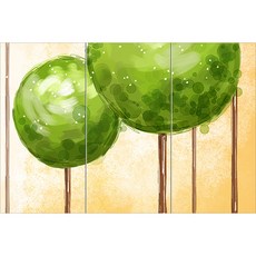 Abstract011 樹木的樂趣 各3張