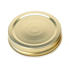 玻璃瓶密封蓋, 5個, 金色