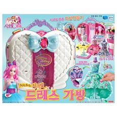 영실업 시크릿 쥬쥬 드레스가방, 혼합 색상, 1개