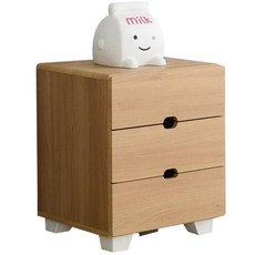 제이디퍼니처 로미 발통형 3단 서랍장, 아카시아, 1개