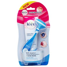 비트 제모크림 겨드랑이용 + 날 없는 면도기 세트, 100ml, 1개
