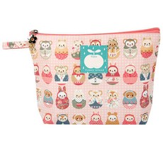 Coney Island 幼兒園準備物防水收納包, 粉紅色