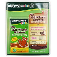 세노비스 키즈 초코맛 멀티비타민 앤 미네랄, 112g, 1개