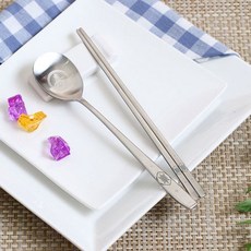 Table Art 烏龜圖案餐具組, 烏龜（藍色）, 2p（勺子 1p，筷子 1p）, 2組