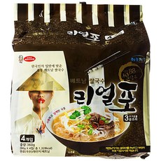 에이스쿡 리얼포 베트남 컵 쌀국수, 90g, 4개