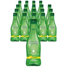 씨그램 천연레몬 탄산음료, 350ml, 20개