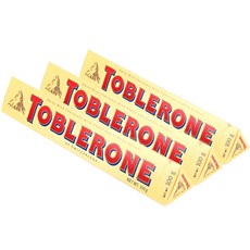 TOBLERONE 巧克力, 3個, 100g