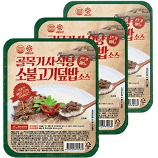 골목기사식당 소불고기덮밥소스, 210g, 5개