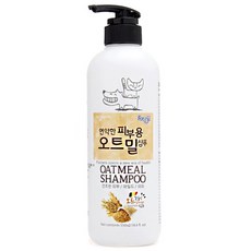 포비스 연약한 피부용 오트밀 애견샴푸, 1개, 550ml