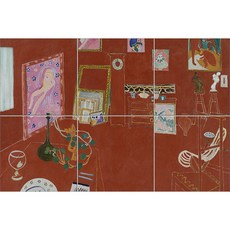 Abstract416 一位畫家的房間 各6張