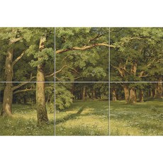 Scenery052 한줄기 빛이들어오는 울창한숲속 각 6장