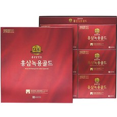 종근당건강 홍삼녹용골드 홍삼진액, 72개, 60ml