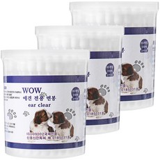 龍馬產業 WOW 洗耳棉花棒, 3個, 80入