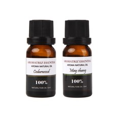 아로하트리즈 아로마 에센셜 오일 세트 시더우드 + 메이청, 1개