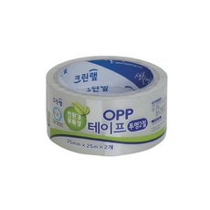 OPP테이프 25mm x 25m, 투명, 6개