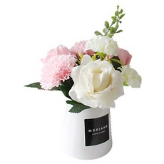 MORIANN 柔和色調擺飾香皂花, Baby Pink, 1組