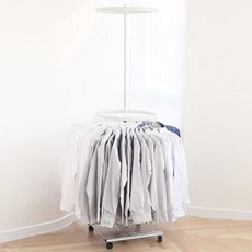 럭시스 이동식 원형 회전행거 고급형