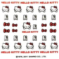 카카스 네일스티커, D-001, 3개