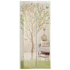 BEBE DECO 磁性防蚊門簾 90*210cm 長凳, 1 個