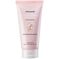 마몽드 코튼플라워 마일드 클렌징 폼, 150ml, 1개