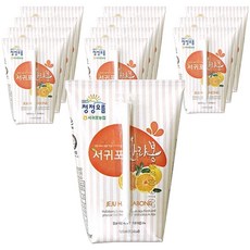 청정오름 서귀포 한라봉주스, 125ml, 12팩