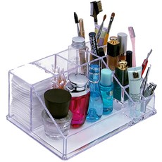 miro line 水晶化妝品收納盒 中型, 1個, 透明