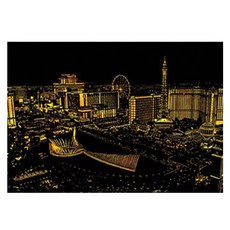 刮刮夜景 : 拉斯維加斯, Scratch 夜景：拉斯維加斯, 1個