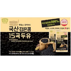 豆漿180ml 15粒國產黑豆磨碎, 15個, 180ml