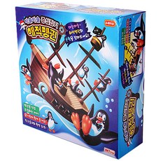LIWEI 해적 펭귄 중심잡기 보드게임, 2인~6인, 1개