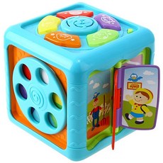 윈펀 스마트 재미나는 멜로디 러닝 큐브, 혼합 색상, 1개