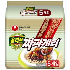 농심 짜파게티 140g, 5개