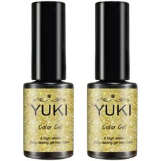 Yuki 彩色指甲油, #49, 5g, 2瓶
