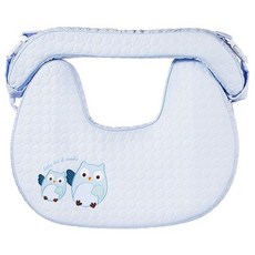 베이비리앤콤보 3D 입체 수유쿠션 내피 포함, 카올블루